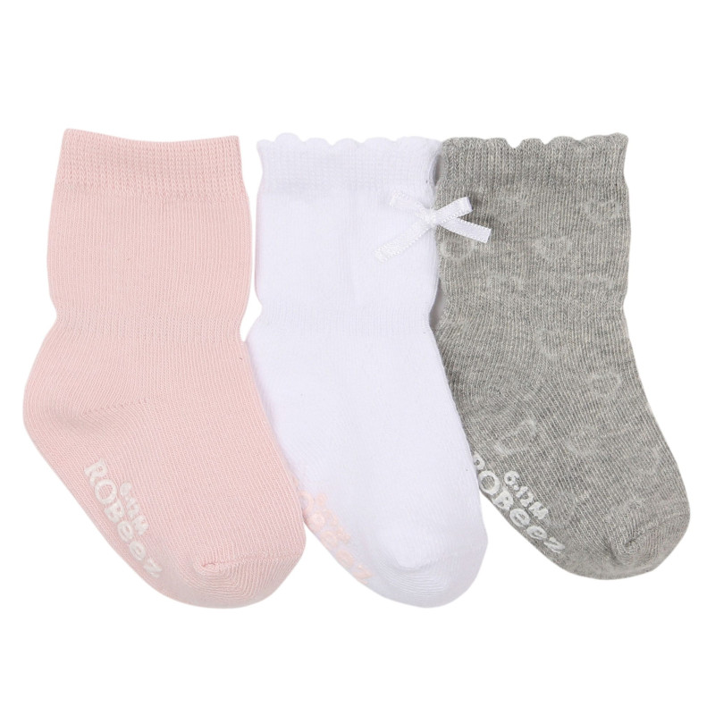 Stockings Pack of 3 Pink 0-24 months