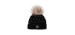 Black Knit Hat 2-6 years