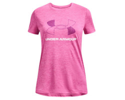 Under Armour T-Shirt Big Logo Twist 8-16ans