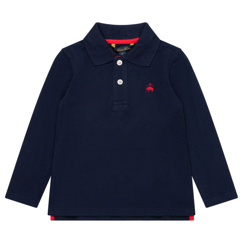 Basic Long Sleeve Polo Shirt 2-14 years