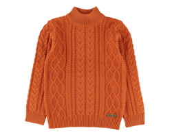 Fisherman Knit Sweater 2-14...