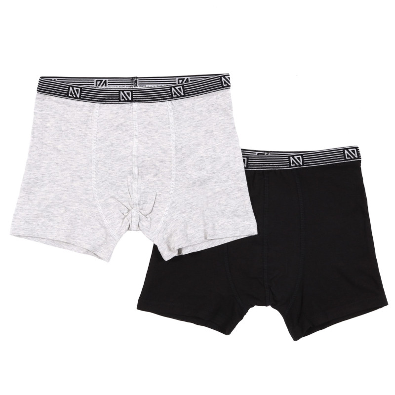 Plain Boxers Pack of 2 Nano 2-16 years