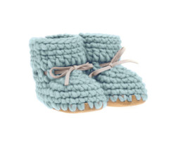 Knit slippers 0-24 months