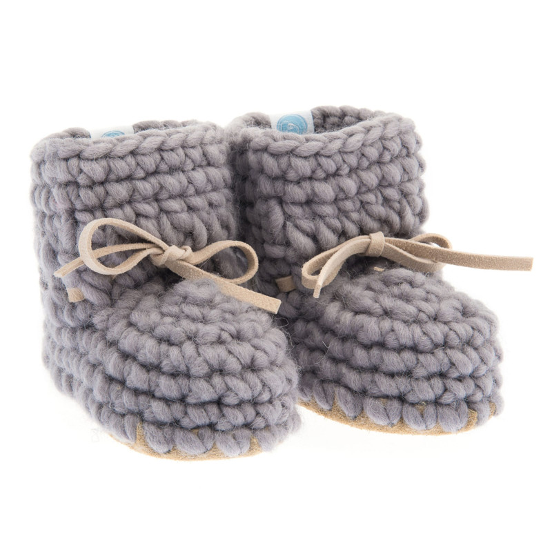 Beba Bean Pantoufles Tricot 0-24mois