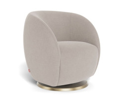Gem Rocking and Swivel Armchair - Sand / Gold