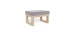 Joya Stool - Pebble Gray / Maple