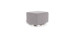 Como Stool - Pebble Gray / Silver