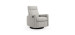 Nelly Rocking and Swivel Armchair - Nubia Silver / Black
