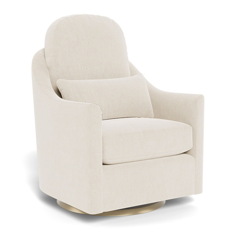 Nessa Rocking and Swivel Armchair - Dune / Gold