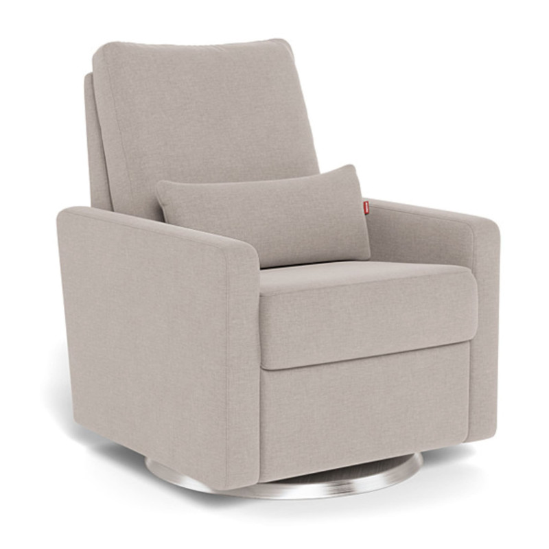 Matera Rocking, Swivel and Recliner Chair - Sand / Silver