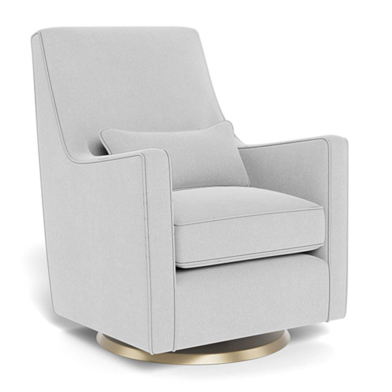 Luca Rocking and Swivel Chair - Ash / Gold