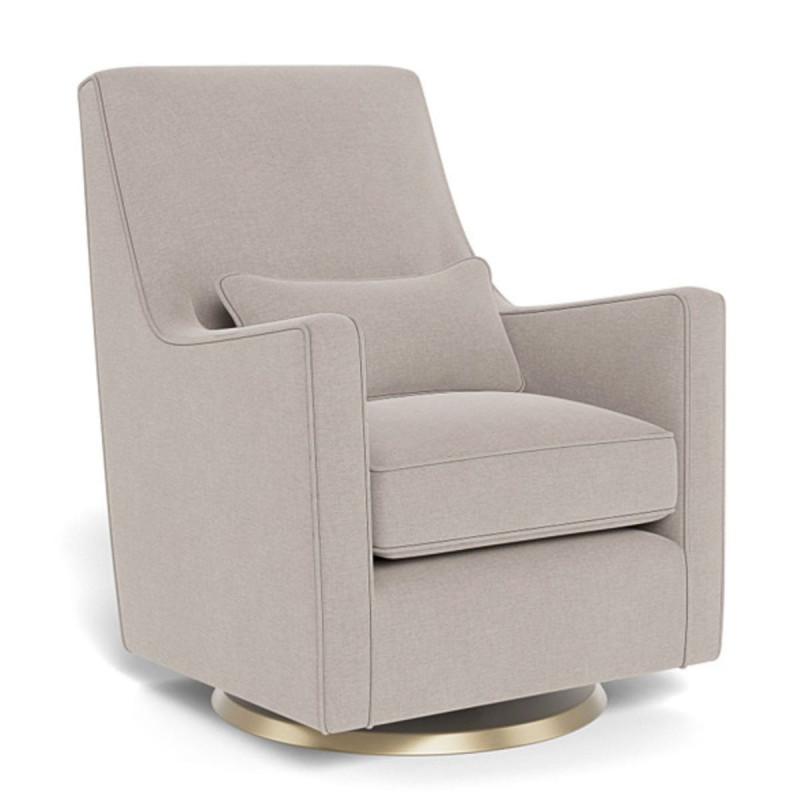 Luca Rocking and Swivel Armchair - Sand / Gold