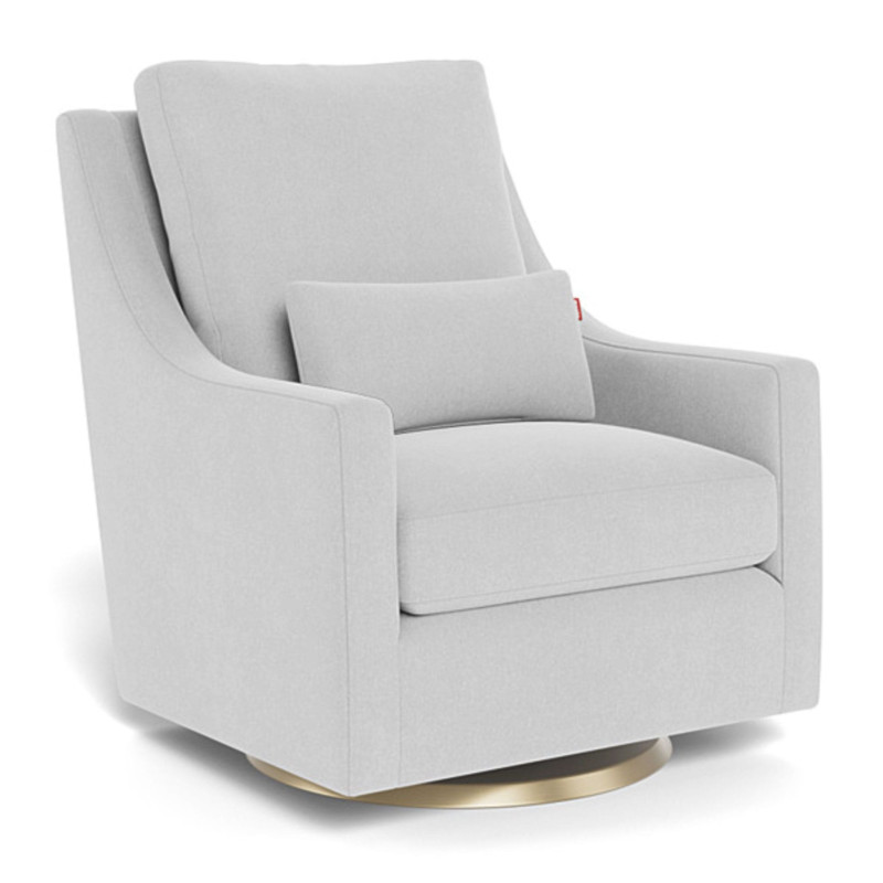 Vera Rocking and Swivel Chair - Ash / Gold
