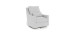 Vera Rocking and Swivel Armchair - Ash / Silver
