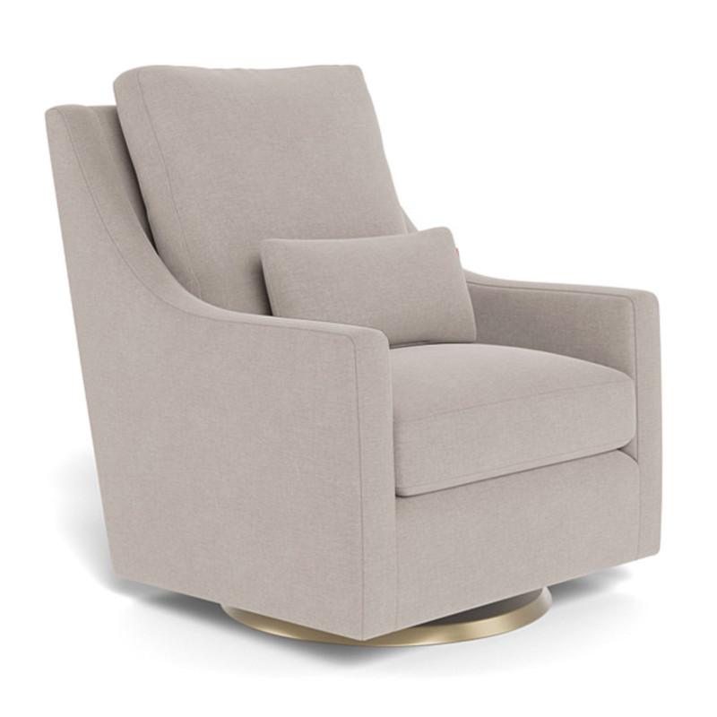 Vera Rocking and Swivel Armchair - Sand / Gold