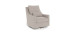 Vera Rocking and Swivel Armchair - Sand / Silver