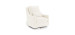 Vera Rocking and Swivel Armchair - Sherpa / Silver