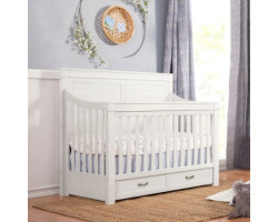 Wesley Farmhouse 4-in-1 Convertible Sleeper - Heritage White