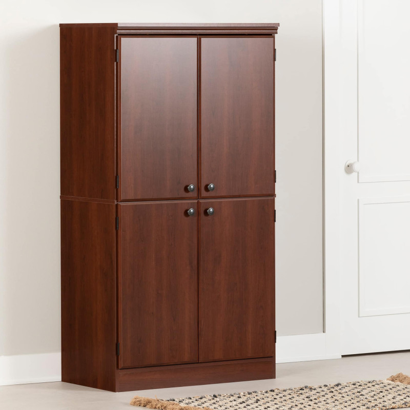 4 Door Storage Cabinet - Morgan Royal Cherry