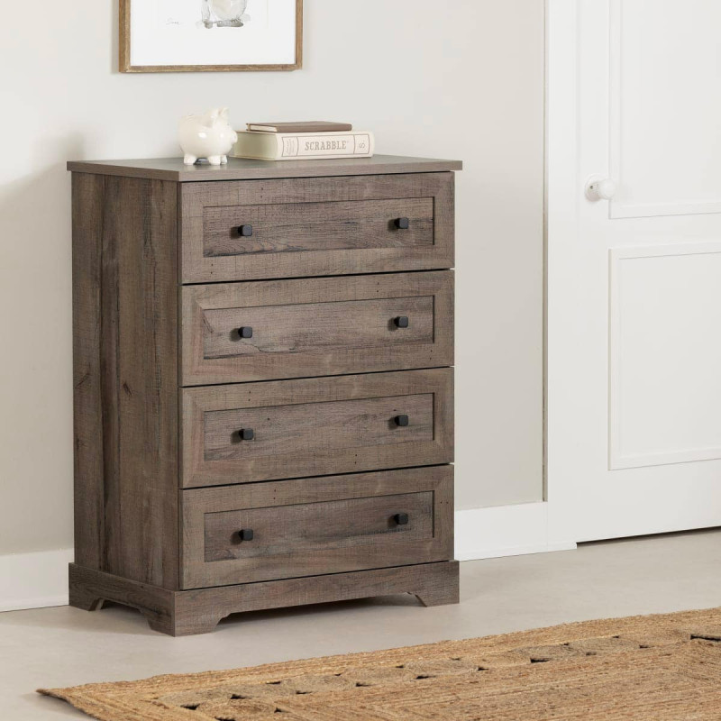 4 Drawer Chest - Hazen Autumn Oak