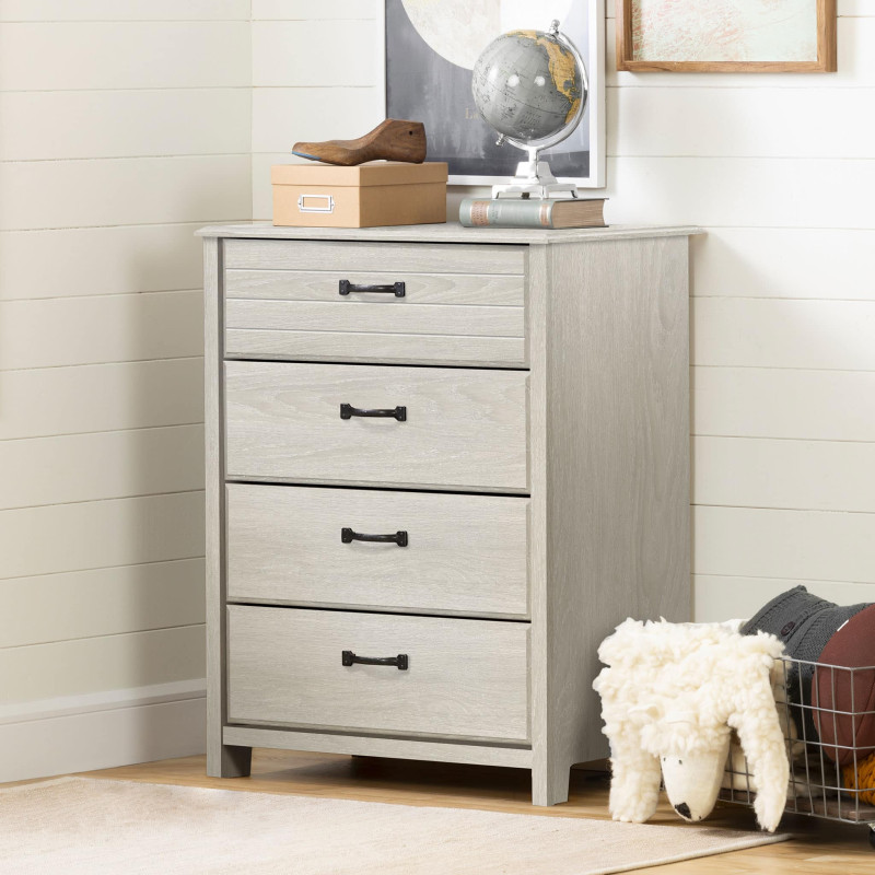 4 Drawer Chest - Ulysses Winter Oak