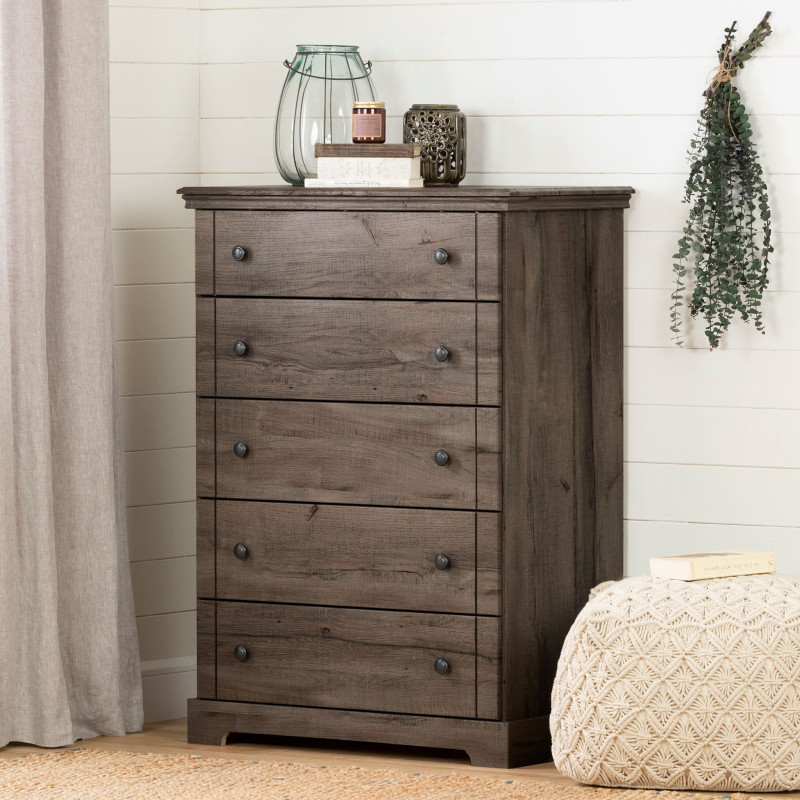 5 Drawer Chest - Avilla Autumn Oak