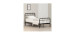 Vito Metal Single Bed - Black