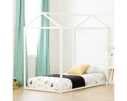 Sweedi Single Bed Playhouse - White