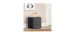 South Shore Table de Nuit / Tabouret pour Enfants - Sweedi Gris foncé