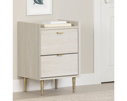 2 Drawer Nightstand - Hype Winter Oak