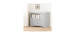 Changing Table - Peek-a-boo Light gray