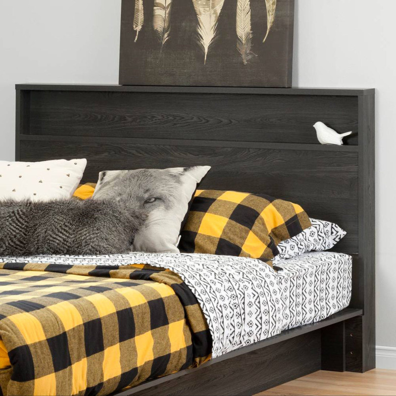 Holland Double Headboard - Gray Oak