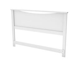 Step One Double/Queen Headboard - Solid White