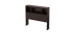 Spark Bookcase Single Headboard - Chocolate