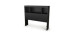 Spark Bookcase Single Headboard - Solid Black