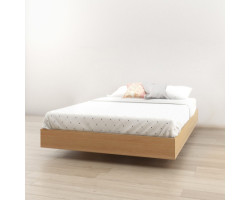 Fiji Double Platform Bed - Natural Maple