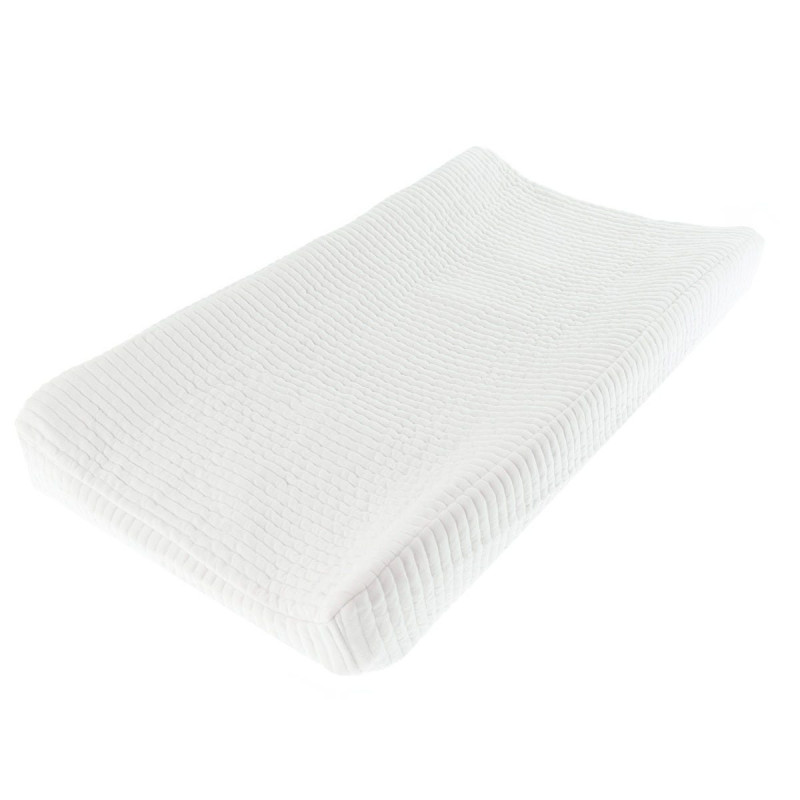 Ribbed Diaper Cover - Ivory