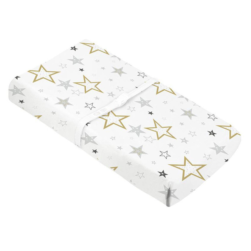 Percale Changing Pad - Stars
