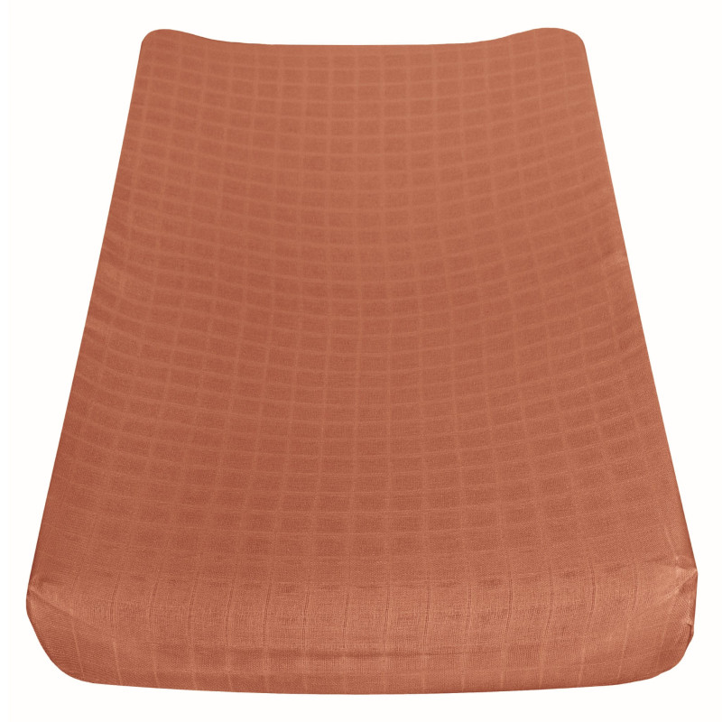 Muslin Changing Pad - Cinnamon