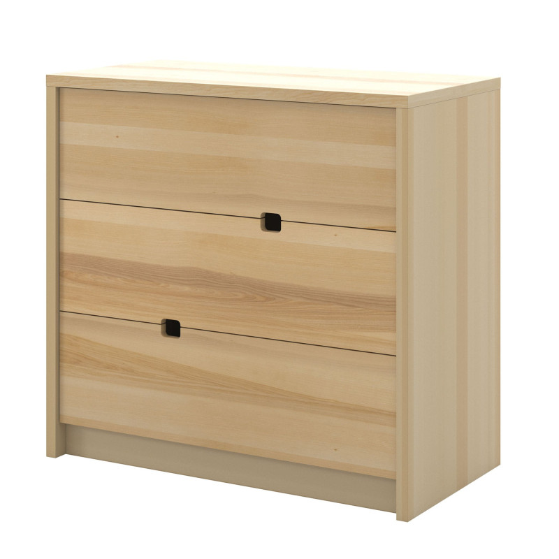 Sydney 3 Drawer Dresser - Natural