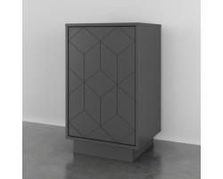 Nightstand - Charcoal Gray