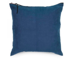 Suede Cushion - Navy