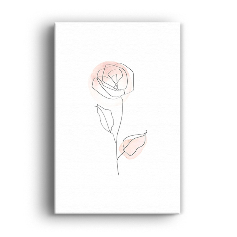 Patlin Cadre - Fleur Rose
