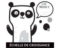 Clément - Impressions Échelle de Croissance - Panda Français