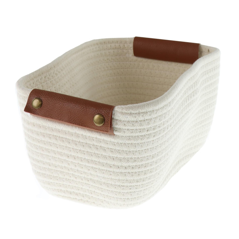 Woven Basket - White