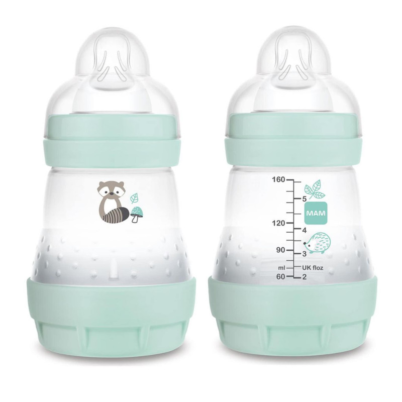 Anti-Colic Baby Bottle 5oz Pack of 2 - Aqua Mat