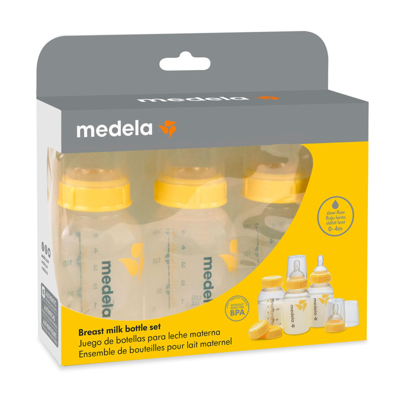 Breast Milk Storage Bottle Set (3) - 150ml