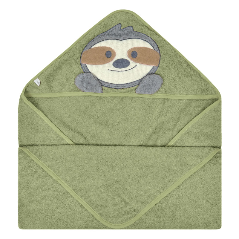 Hooded Towel - Sloth