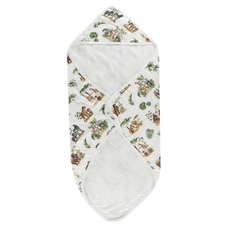 Bamboo Hooded Towel - Jungle