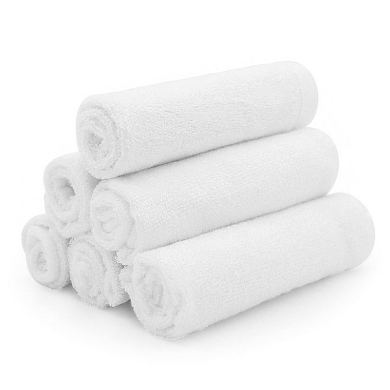 Bamboo Washcloth Pack of 6 - White